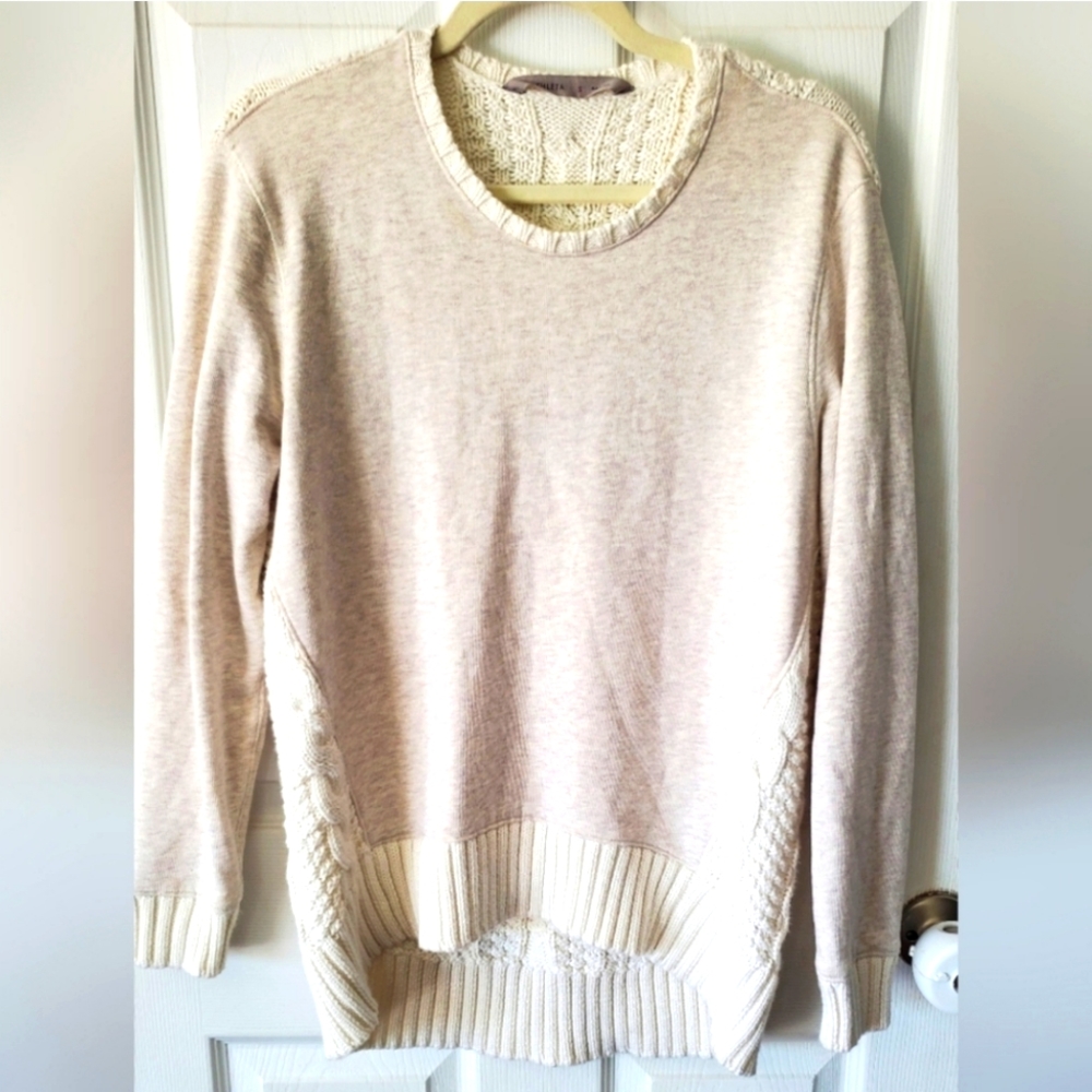 Athleta Madera Chunky Cable Knit Sweater|Size:S